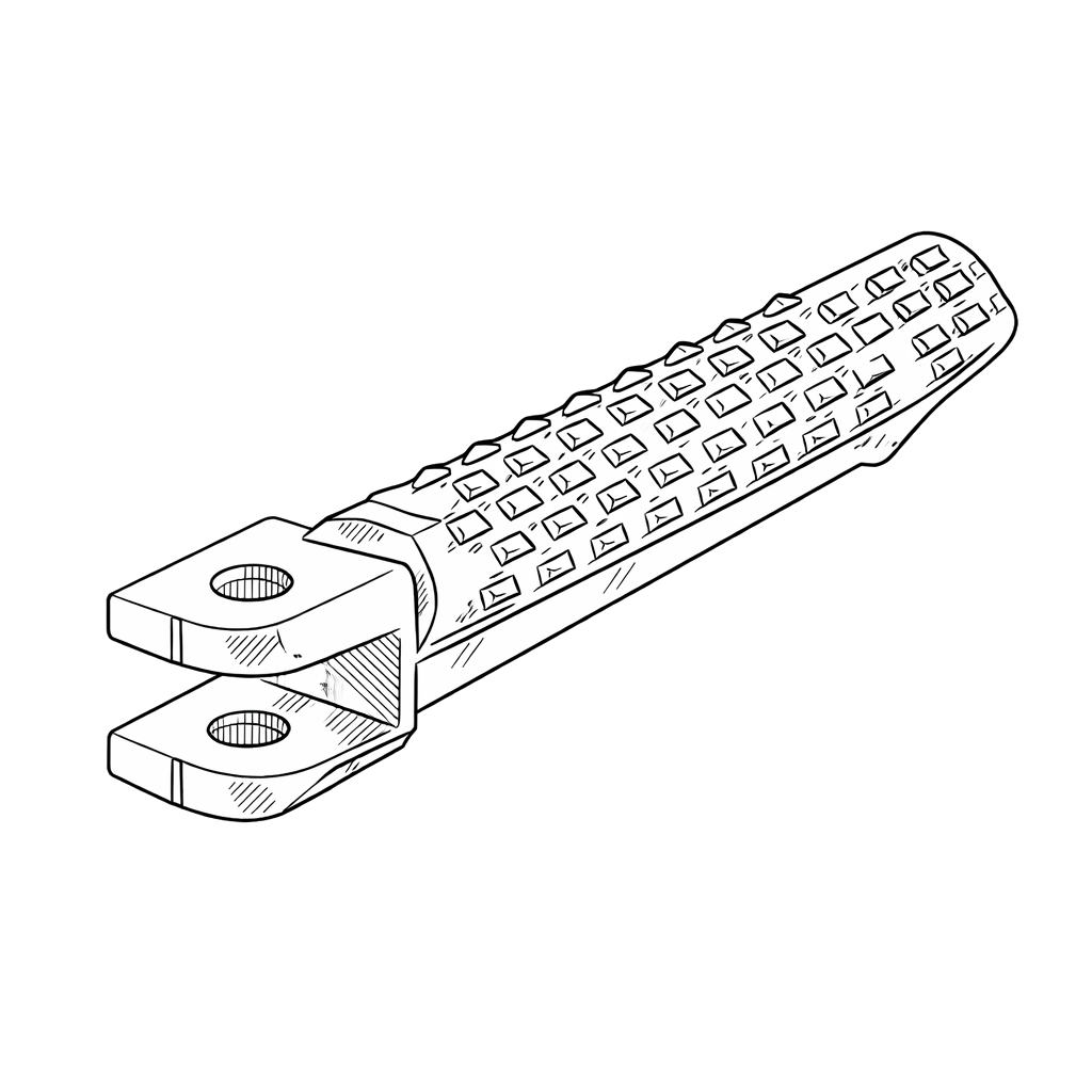 Footrest Standard Front Right
